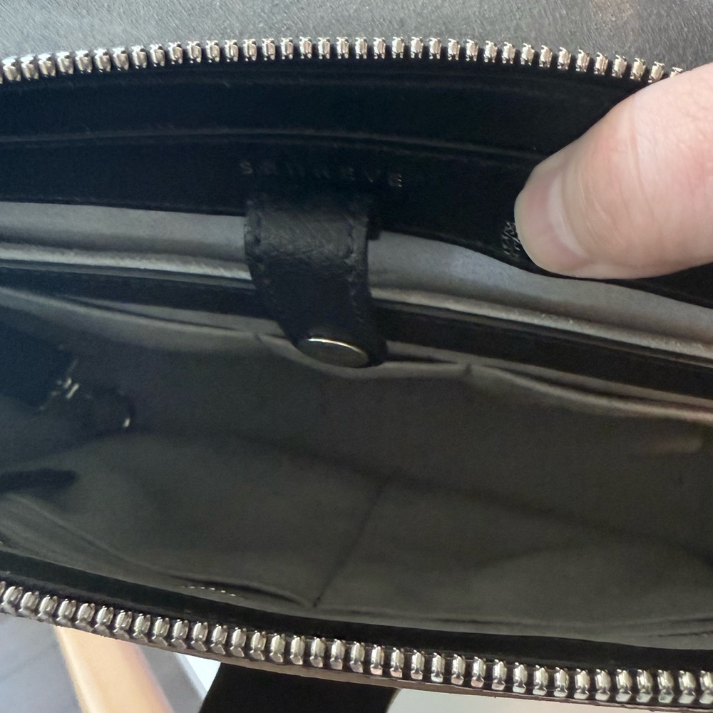 Stylish Black and White Women's Handbag - Picture 14 of 16